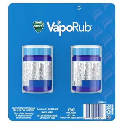 Vicks VapoRub Cough Suppressant & Topical Analgesic, 7.06 Ounces