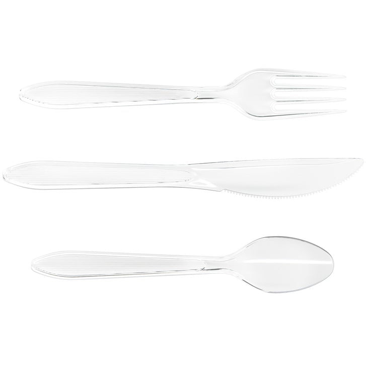 Kirkland Signature Cutlery, Clear, 360-count
