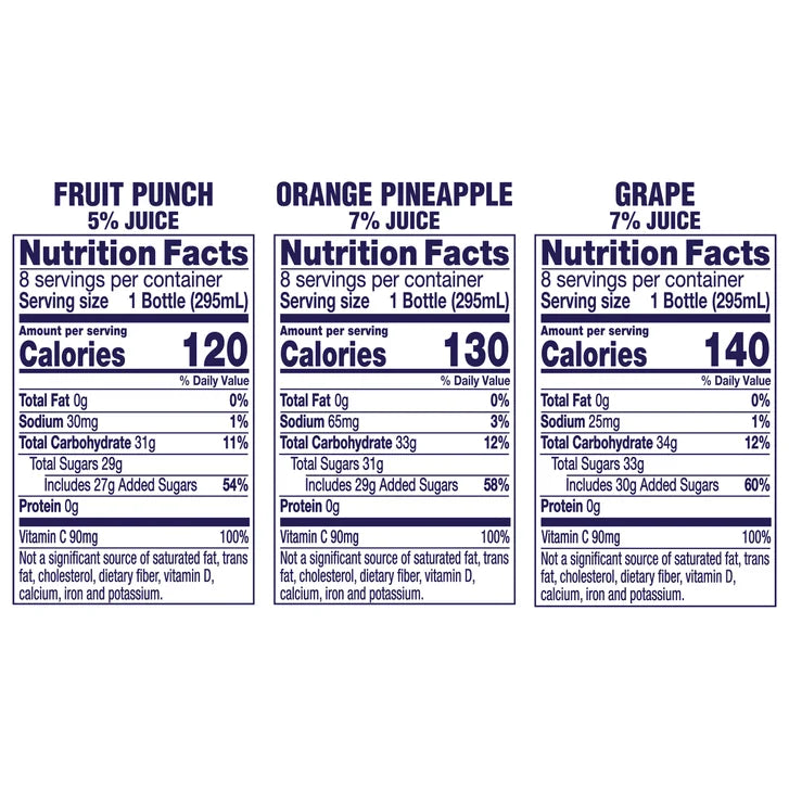 Welch's Juice Drink, Variety Pack, 10 fl oz, 24-count