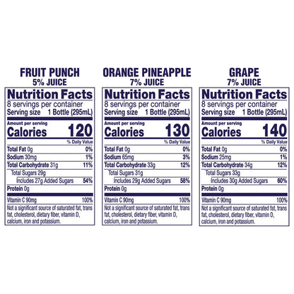 Welch's Juice Drink, Variety Pack, 10 fl oz, 24-count