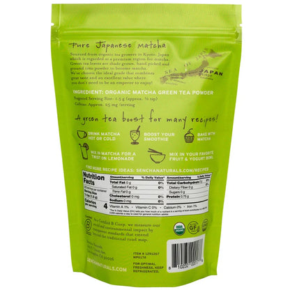Sencha Naturals Organic Matcha