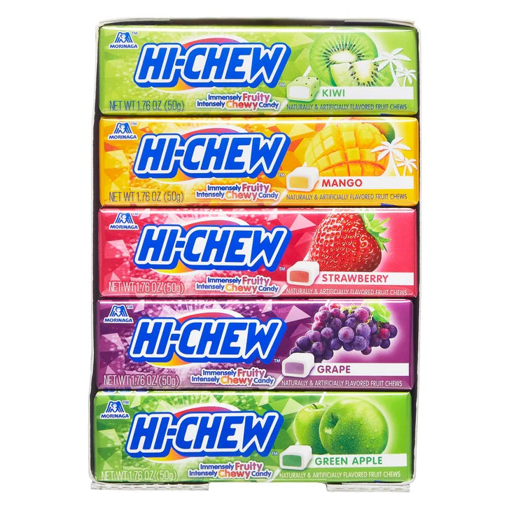 Hi-Chew Fruit Chews, Variety, 1.76 oz, 15-count