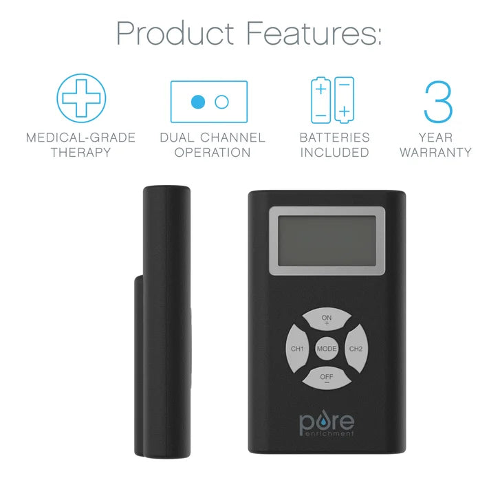 Pure Enrichment PurePulse DUO TENS/EMS Bundle