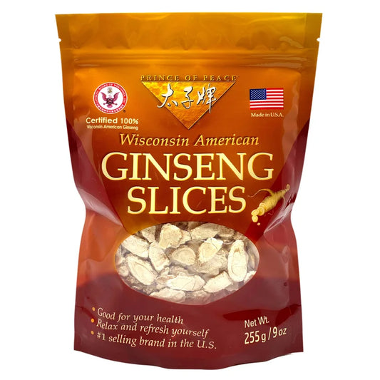 Prince of Peace Ginseng Root Slices, 9 oz.