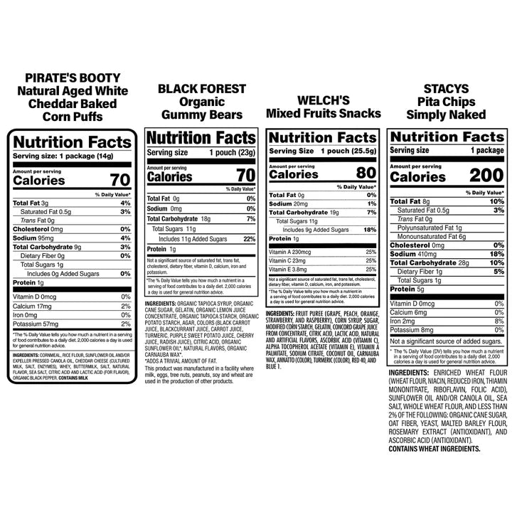 Healthy Snack Box, 65-piece