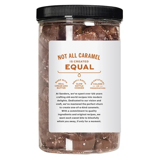Sanders Milk Chocolate Sea Salt Caramels 36 oz., 2-pack