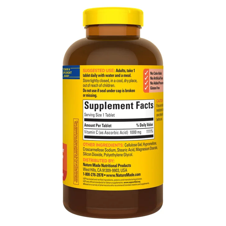 Nature Made Extra Strength Vitamin C 1,000 mg., 365 Tablets