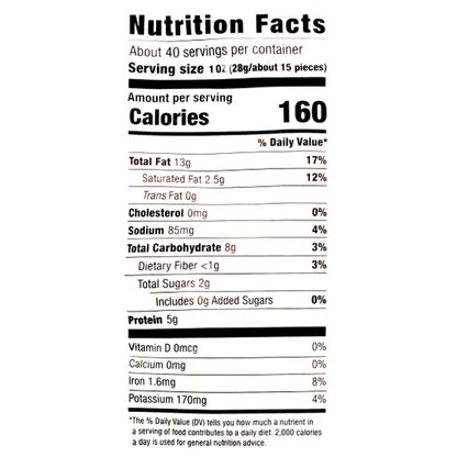 Kirkland Signature Fancy Whole Cashews, 2.5 lbs