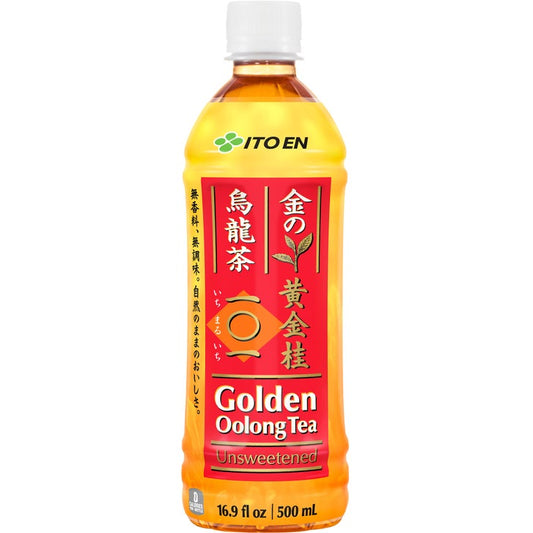 Ito En Golden Oolong Tea, Unsweetened, 16.9 oz, 12-count