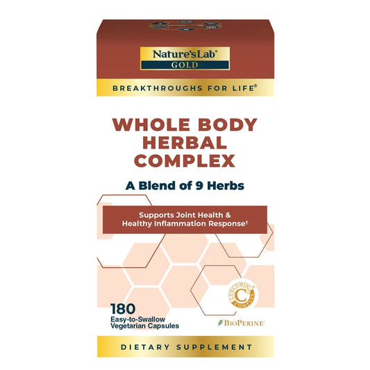 Nature's Lab Whole Body Herbal Complex, 180 Vegetarian Capsules