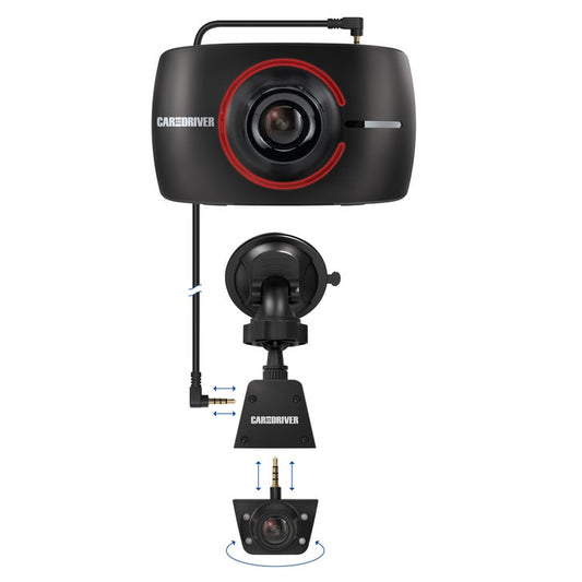 Car & Driver Road Patrol 1080p Touch Duo Dash Camera