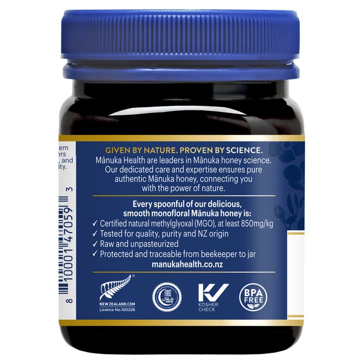 Manuka Health UMF 20+ (MGO 850+) Raw Manuka Honey 8.8 oz