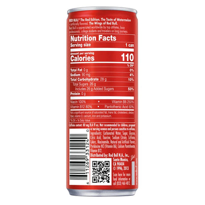 Red Bull Energy Drink, Watermelon, 8.4 fl oz, 24-count