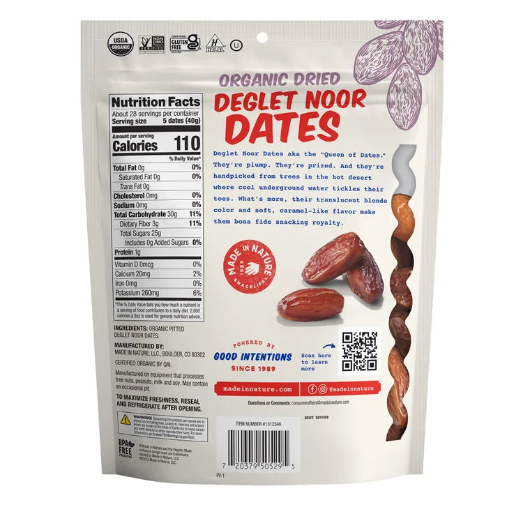 Made in Nature USDA Organic Dates 40 oz, 2-pack