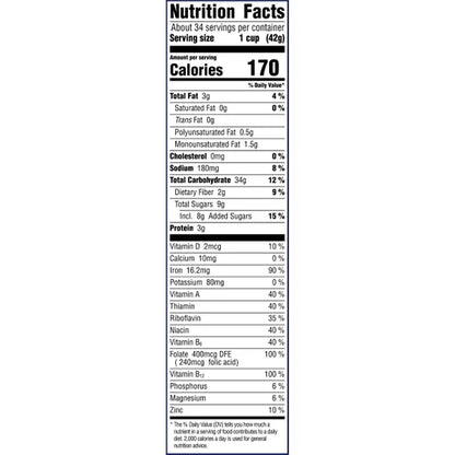 Post, Honey Bunches of Oats with Almonds Cereal, 50 oz
