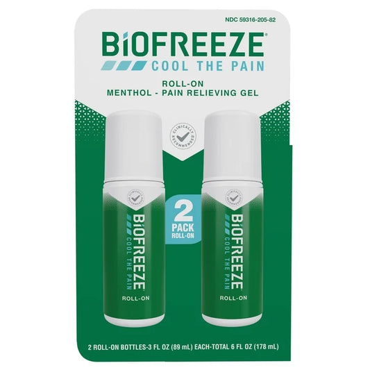 Biofreeze Pain Reliever, 6 Fluid Ounce Pack