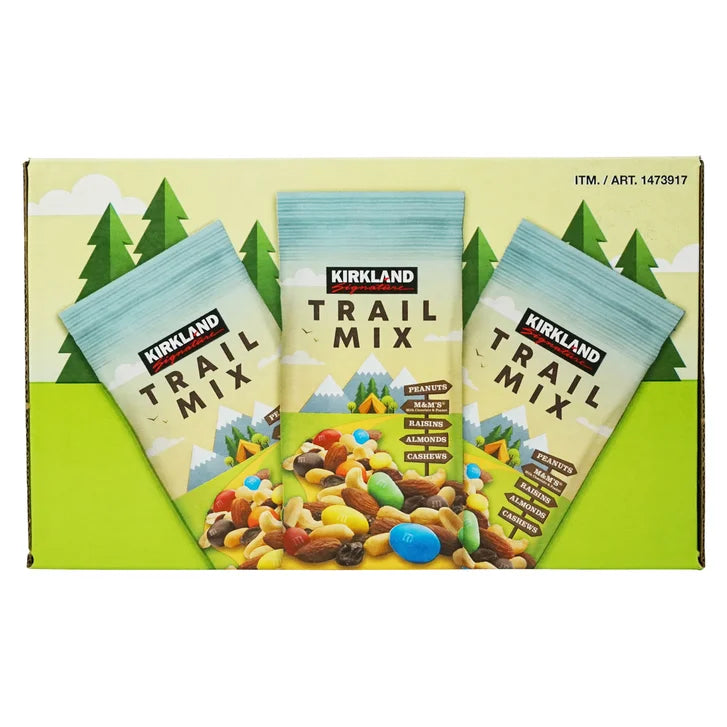 Kirkland Signature Trail Mix Snack Packs, 2 oz, 28-count