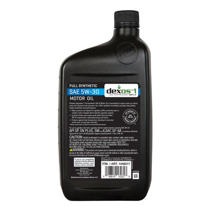 Kirkland Signature 5W-30 Full Synthetic Motor Oil 1-Quart, 12-pack