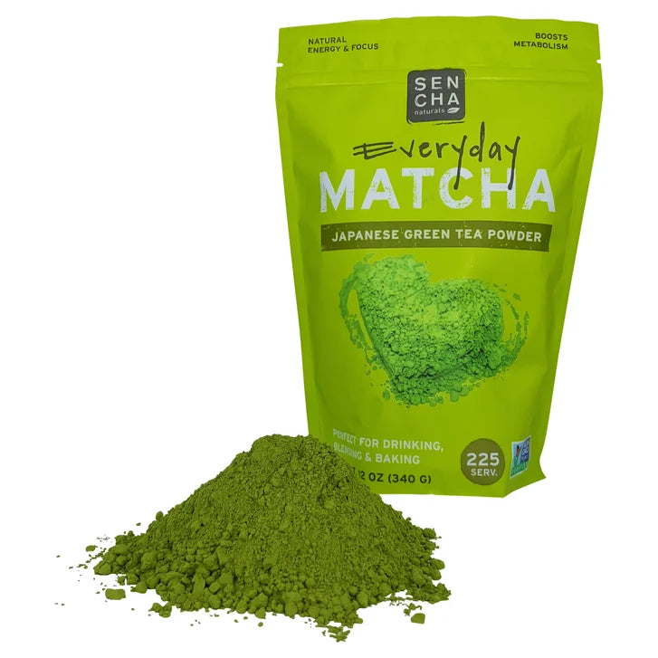 Sencha Naturals Everyday Matcha Green Tea Powder, 3-pack