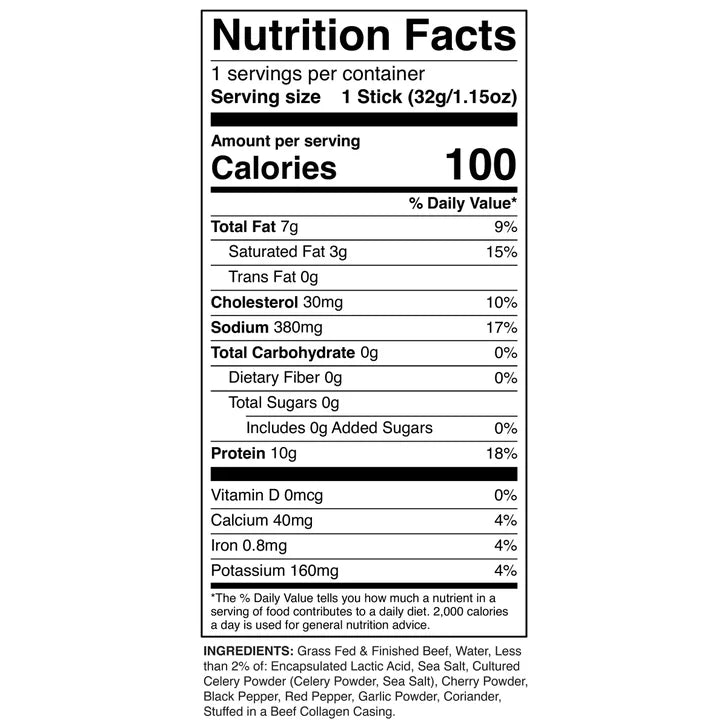 Chomps Original Beef Sticks, Mild, 12 Individually Wrapped Sticks