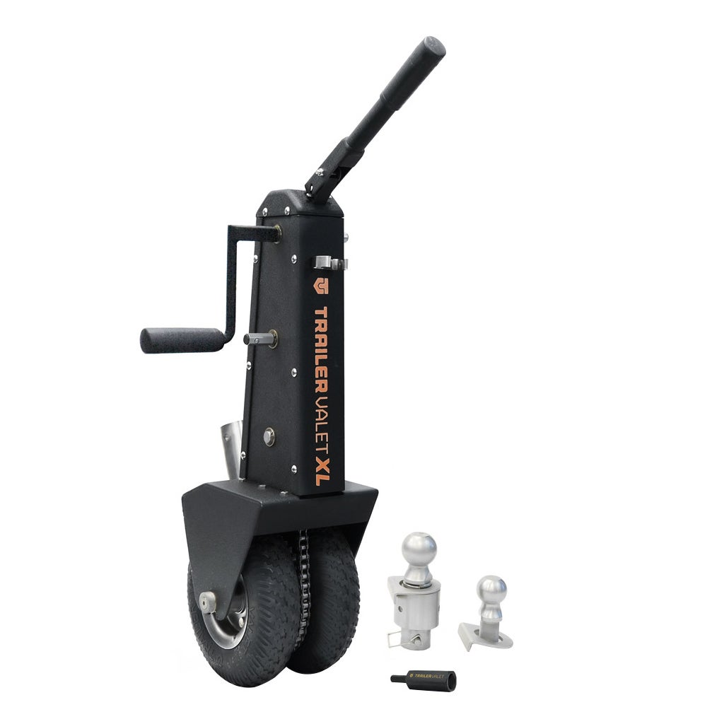 10,000 lbs Capacity Trailer Valet XL Bundle with a 2" and 2.5/16" Ball