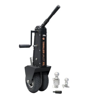 10,000 lbs Capacity Trailer Valet XL Bundle with a 2" and 2.5/16" Ball