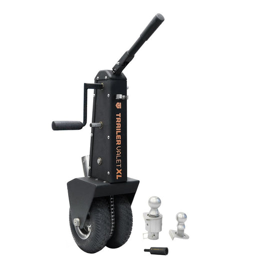 10,000 lbs Capacity Trailer Valet XL Bundle with a 2" and 2.5/16" Ball