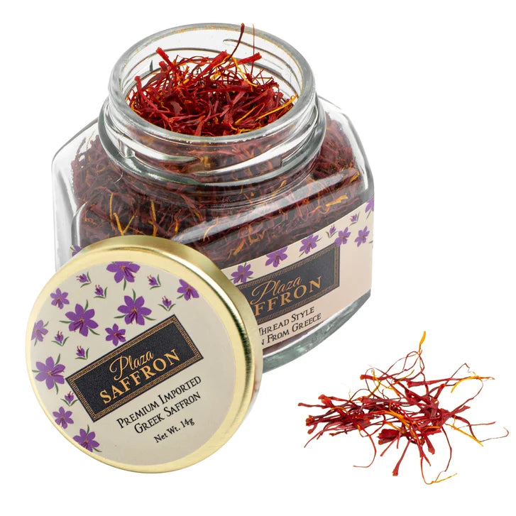 Full Thread Greek Saffron 14 Gram Jar