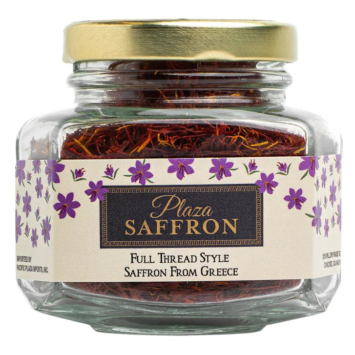 Full Thread Greek Saffron 14 Gram Jar