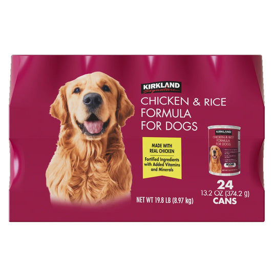 Kirkland Signature Canned Dog Food, 13.2 oz, 24-count