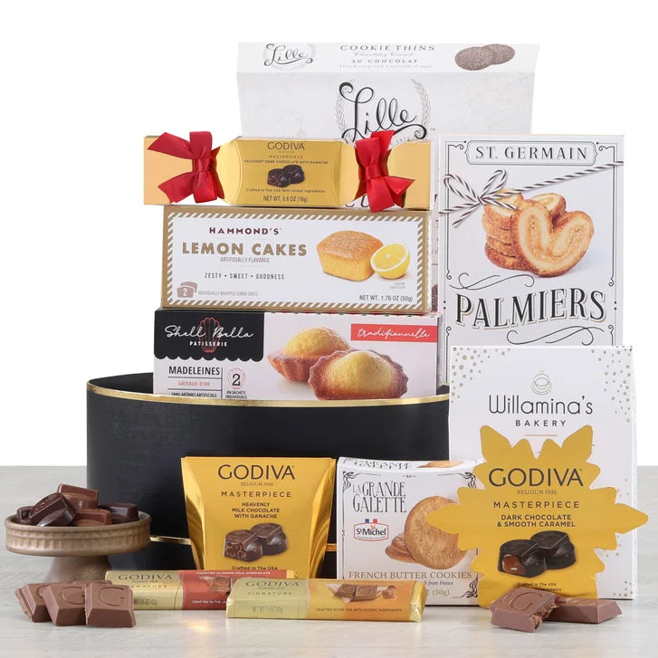 Godiva & More Celebration Gift Basket