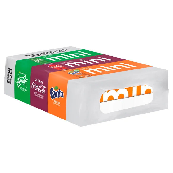 Coca-Cola Mini, Variety Pack, 7.5 fl oz, 30-count
