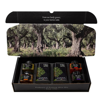 TRE Olive Oil Calabrian Gift Box
