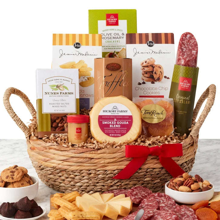 Hickory Farms Sweet & Savory Snacks Gift Basket