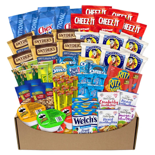 Office Snacks Variety Box, 66-piece