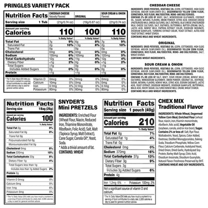 Office Snacks Variety Box, 66-piece