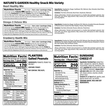 Office Snacks Variety Box, 66-piece