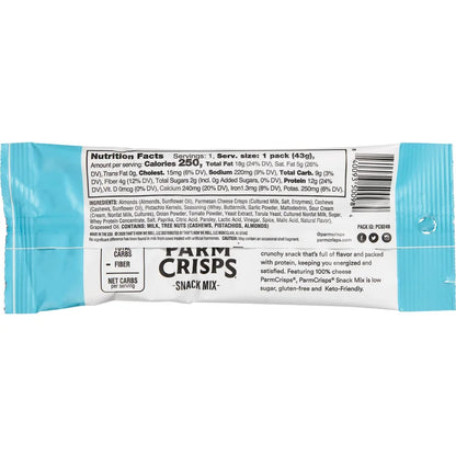 ParmCrisps Snack Mix, Ranch, 1.50 oz, 12-count
