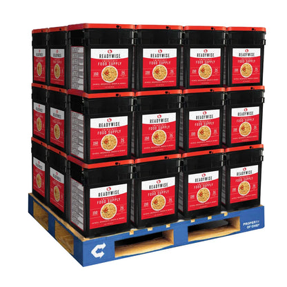 Readywise 5400 Serving Ultimate Variety Emergency Food Pallet (5,400 Total Servings)