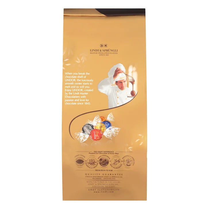 Lindt Lindor Chocolate Truffles, Assorted Flavors, 21.2 oz