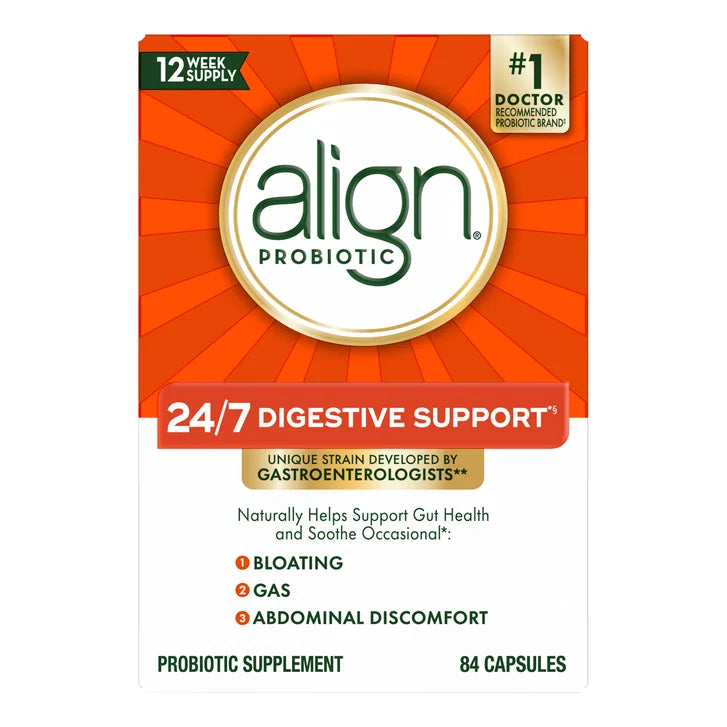 Align Daily Probiotic Supplement, 84 Capsules