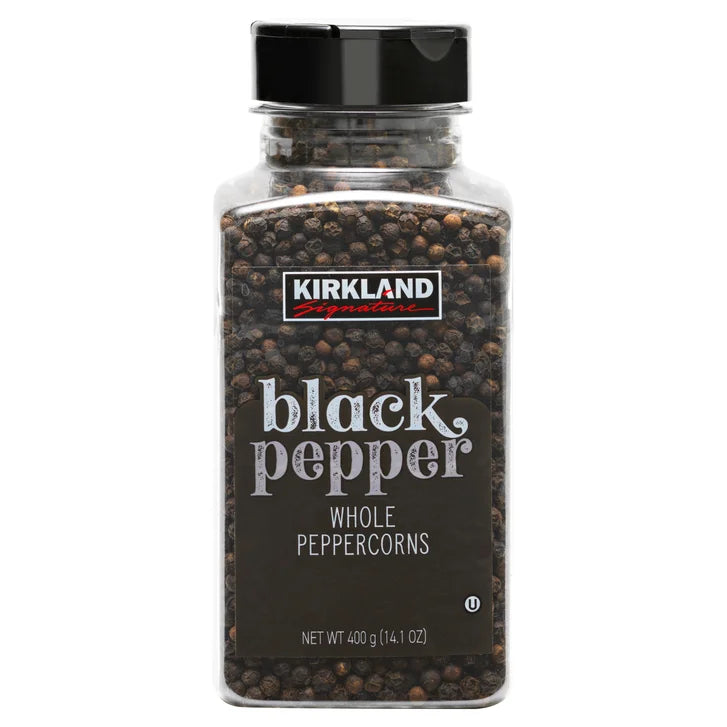 Kirkland Signature, Whole Black Peppercorn, 14.1 oz