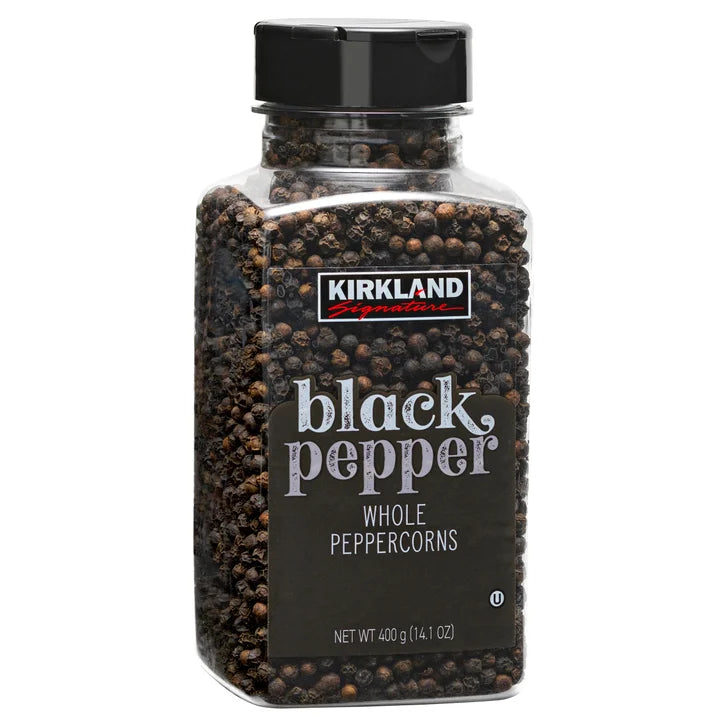 Kirkland Signature, Whole Black Peppercorn, 14.1 oz