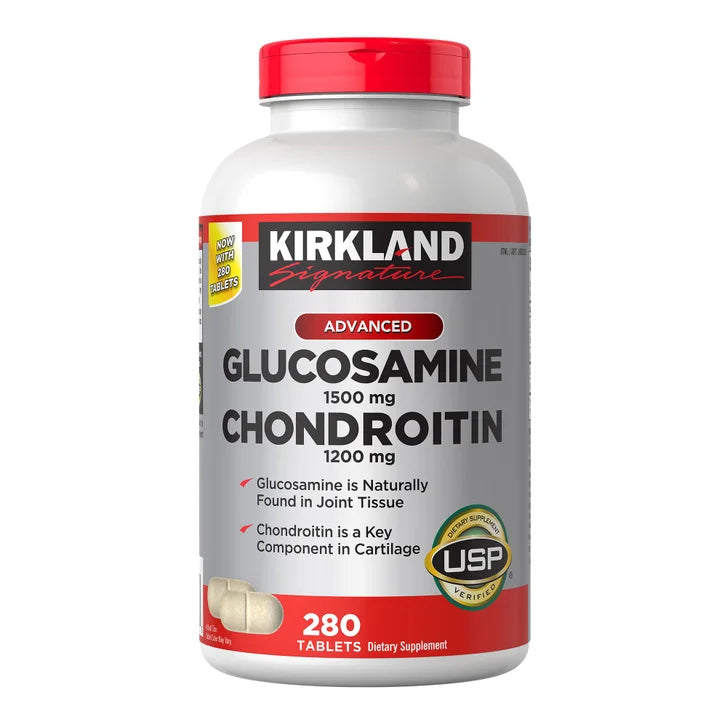 Kirkland Signature Glucosamine & Chondroitin, 280 Tablets