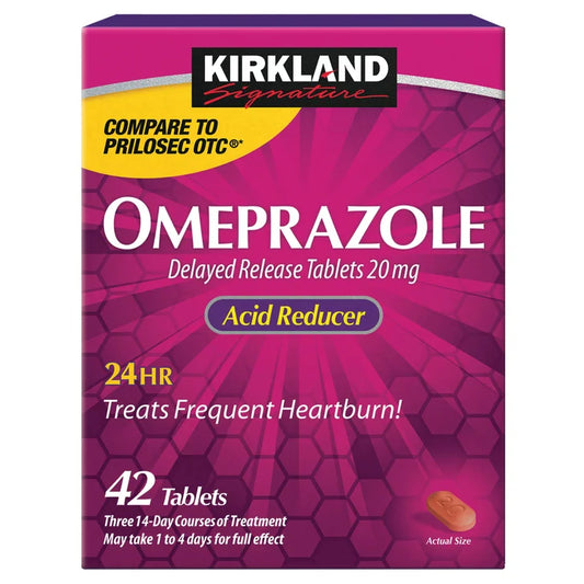 Kirkland Signature Omeprazole 20 mg., 42 Tablets