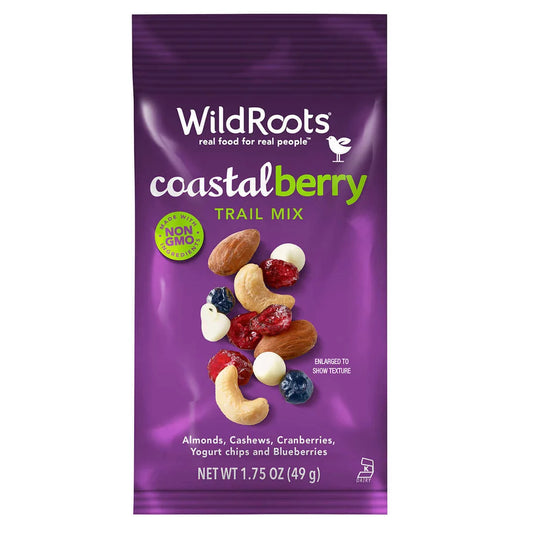 WildRoots Trail Mix, Coastal Berry Blend, 1.75 oz, 12-count