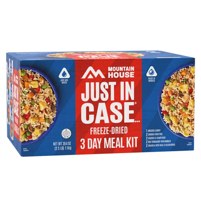 Mountain House 3-day Emergency Meal Kit 9-pouch Assortment (18 Total Servings)