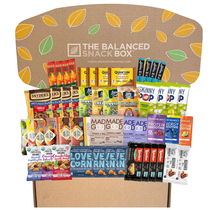 The Balanced Company, Healthy Snack Box, 50-piece
