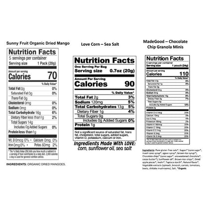 The Balanced Company, Healthy Snack Box, 50-piece