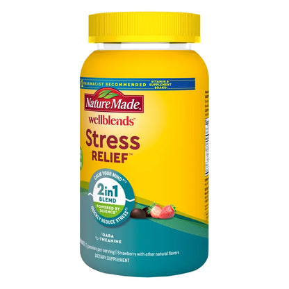 Nature Made Wellblends Stress Relief, 84 Gummies